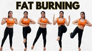 18 Min Standing Workout SMALLER WAIST amp FLAT BELLY NO JUMPING TABATA WORKOUT🔥homeworkout [upl. by Ruhnke]