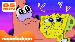 Les NOUVEAUX moments où Bob léponge et Patrick sont les meilleurs amis 🧽⭐️  Nickelodeon France [upl. by Imac]