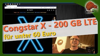 Congstar X  200 GB Datenvolumen im Telekomnetz [upl. by Norina]