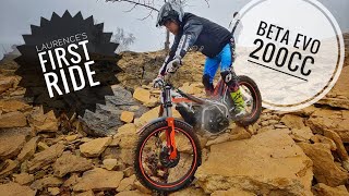 BVM VLOG 155  Laurences First Ride On His New 200cc Beta [upl. by Lareine]