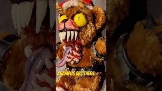 Krampus brothers krampus teddybear creepydecor horrorshorts [upl. by Euqinot329]