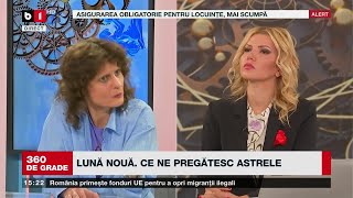 360 DE GRADE CU ALINA BĂDIC HOROSCOPUL SĂPT 12  18 NOV 2023 Invitată Ingrid BaciuP13 [upl. by Lidda]