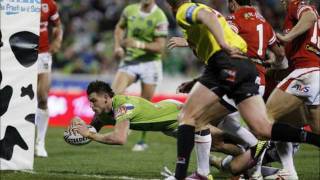 Canberra Raiders Club Songs [upl. by Atteuqram6]