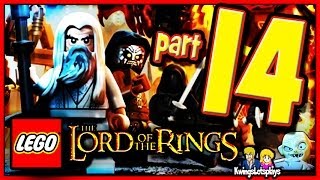 Lego the lord of the rings  Walkthrough Part 14 SPIDER QUEEN SCARY [upl. by Dnumde689]