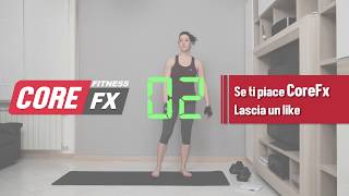 Allenamento completo esercizi per tonificare e dimagrire  Tone XRay01 [upl. by Arammahs]