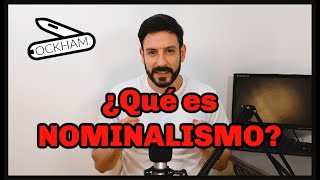 ¿Qué es NOMINALISMO  FÁCIL RÁPIDO Y SENCILLO 🤓🤓🤓 [upl. by Vezza]