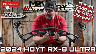 The Hoyt 2024 RX8 Ultra Carbon Bow Review By Mikes Archery [upl. by Ali]