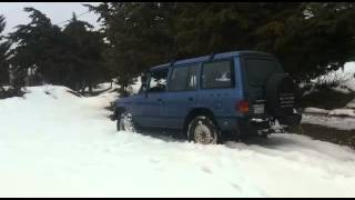 pajero 1990 in the snow [upl. by Hoppe480]