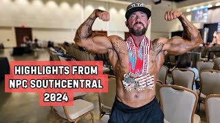 Highlights from NPC South Central 2024  1st Show in Classic Physique [upl. by Nerok590]