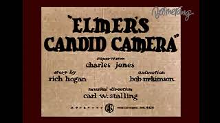 Elmers Candid Camera 1940 EU 1995 Turner Dubbed Version [upl. by Cantone727]