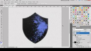 Créer un blason pour une team avec Photoshop [upl. by Llesig]