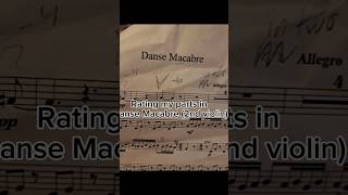 Danse Macabre rating violin music [upl. by Nitnilc]