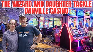 The Wizard amp Daughter Tackle Caesars Casino in Virginia casinoslots caesars [upl. by Outhe219]