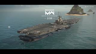 USS Nemesis CV01 with Russian Weaponry  Modern Warships Gameplay [upl. by Padriac571]