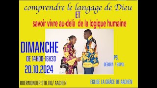 COMPRENDRE LE LANGAGE DE DIEU et SAVOIR VIVRE AU DELÀ DE LA LOGIQUE  PBOPOL [upl. by Nirra]