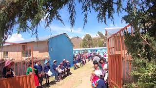 Pierangeli Dodero  Labor Social con los niños de Cucho Esqueña  Puno [upl. by Ahsenav]