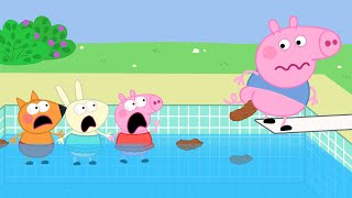 Peppa Pig poops in the Pool Try Not laught Part 2 [upl. by Neumeyer133]