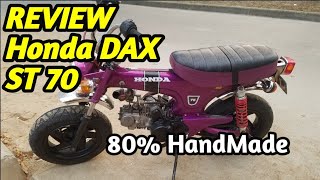 REVIEW HONDA DAXST 70 REPLIKA [upl. by Aissert]