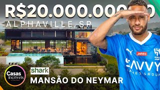 NOVA MANSÃO DO NEYMAR  R20 MILHÕES EM ALPHAVILLE  SP [upl. by Nebeur]