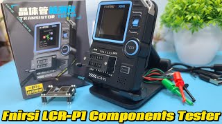 Fnirsi LCR P1 Transistor Tester  New LCR Meter Components Tester Review LCRP1 [upl. by Oirretna227]