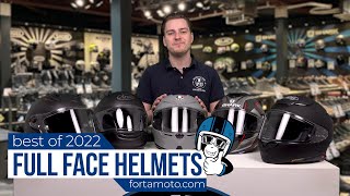 5 BEST Full Face Helmets of 2021  2022  FortaMotocom [upl. by Narcis]