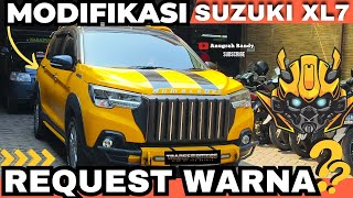 Review Modifikasi Suzuki XL7‼️BUMBLEBEE Habis Budget Berapa Buat Ganti Warna⁉️Pasang apa Aja‼️Tonton [upl. by Kcirderfla]