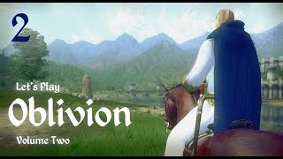 Lets Play Oblivion Volume II  02  Getting Acquainted [upl. by Gilges299]