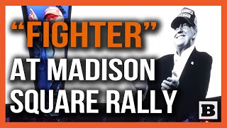 Jon Kahns quotFighterquot Played at Trumps Historic New York Madison Square Garden Rally [upl. by Idnew]