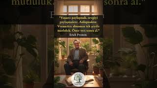 Erich Fromm ‘un 3 Sevgi Sözü💕✨ [upl. by Leiva]