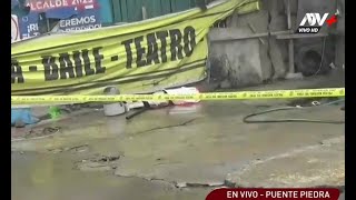 Venezolano es asesinado de 15 balazos en Puente Piedra [upl. by Udenihc]