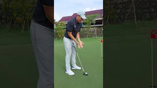 Putting basics Set up position and putting stroke [upl. by Ann]