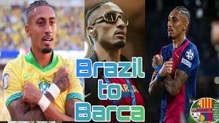 Raphinha  Raphael Dias Belloli Biography  Brazil to Barcelona fcbarcelona trending [upl. by Guenevere]