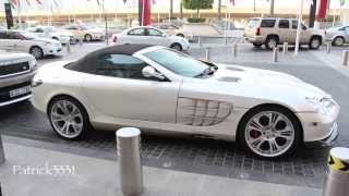 FAB Design McLaren SLR Roadster at Dubai Mall [upl. by Aihsenot]