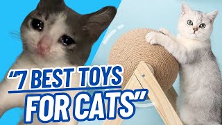 The 7 Best Toys to Keep Your Cat Entertained and Engaged [upl. by Gertruda313]