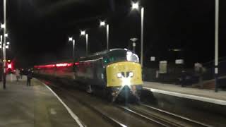 45118 passing Church fenton working 1Z75 to Liverpool limestreet [upl. by Ongineb304]