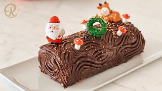 RECETTE BUCHE DE NOEL EXPRESS ET INRATABLE [upl. by Margarethe]