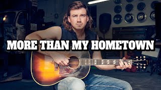 Morgan Wallen  More Than My Hometown Lyrics [upl. by Schrick]