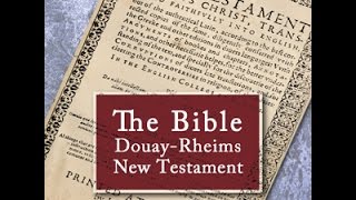 The Douay Rheims New Testament 1582 [upl. by Alleinnad260]