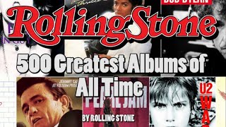 500 Greatest Albums of All Time by Rolling Stone [upl. by Noired]