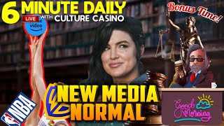 Gina Carano Case Moves Forward NBA May Be Moving Courts  6 Minute Daily  July 25th [upl. by Ennaylime637]