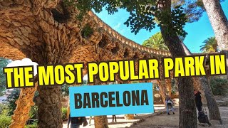 The Most Popular Park In BARCELONA  CITY WALK 🇪🇸 [upl. by Crocker]