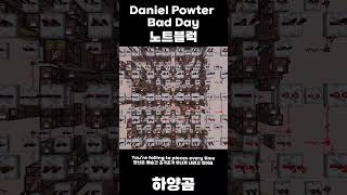 대니얼 파우터  Bad Day 노트블럭 Daniel Powter  Bad Day Noteblock Lyrics minecraft noteblock lyrics [upl. by Adelaide951]