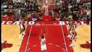 Michael Jordan The Best Missed Free Throw Dunk Ever [upl. by Lindo]