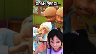 opah pergi tinggalkan upin ipin dan kakros upinipin opah kakros upinipinterbaru [upl. by Carmel]