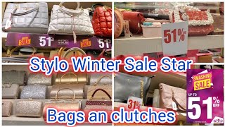 Stylo Winter Sale Start 51 Off  Stylo Bags and clutches Collection  November 2024 [upl. by Eatnohs]