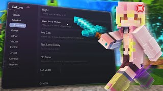 NEW 189 Hack Client Sakura Client  Minecraft Java Edition [upl. by Pauline788]