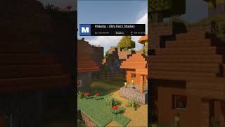 MakeUp  Ultra Fast Shaders Minecraft shorts minecraft shaders [upl. by Odyssey]