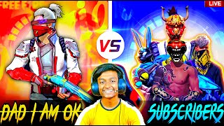 🌿FREE FIRE LIVE🌿 PLAYING 1 VS 6 KHATARNAK😎CUSTOM ROOM GAME PLAY 🎮🎯 ON LIVE  GARENA FREE FIRE [upl. by Olag625]