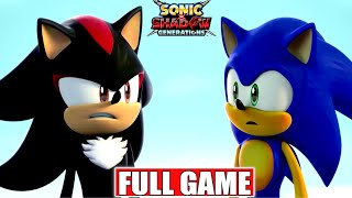 SONIC X SHADOW GENERATIONS Gameplay Walkthrough FULL GAME  No Commentary [upl. by Bain333]