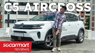 2022 Citroen C5 Aircross 12 PureTech EAT8 Feel  Sgcarmart Reviews [upl. by Vanni]